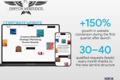 UI / UX Website Design for a Webstudio